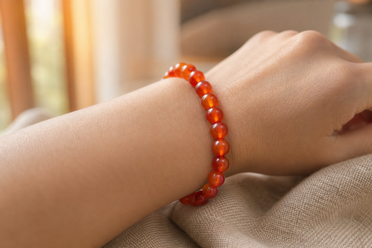 Red Carnelian Bracelet – Confidence, Passion, and Creativity