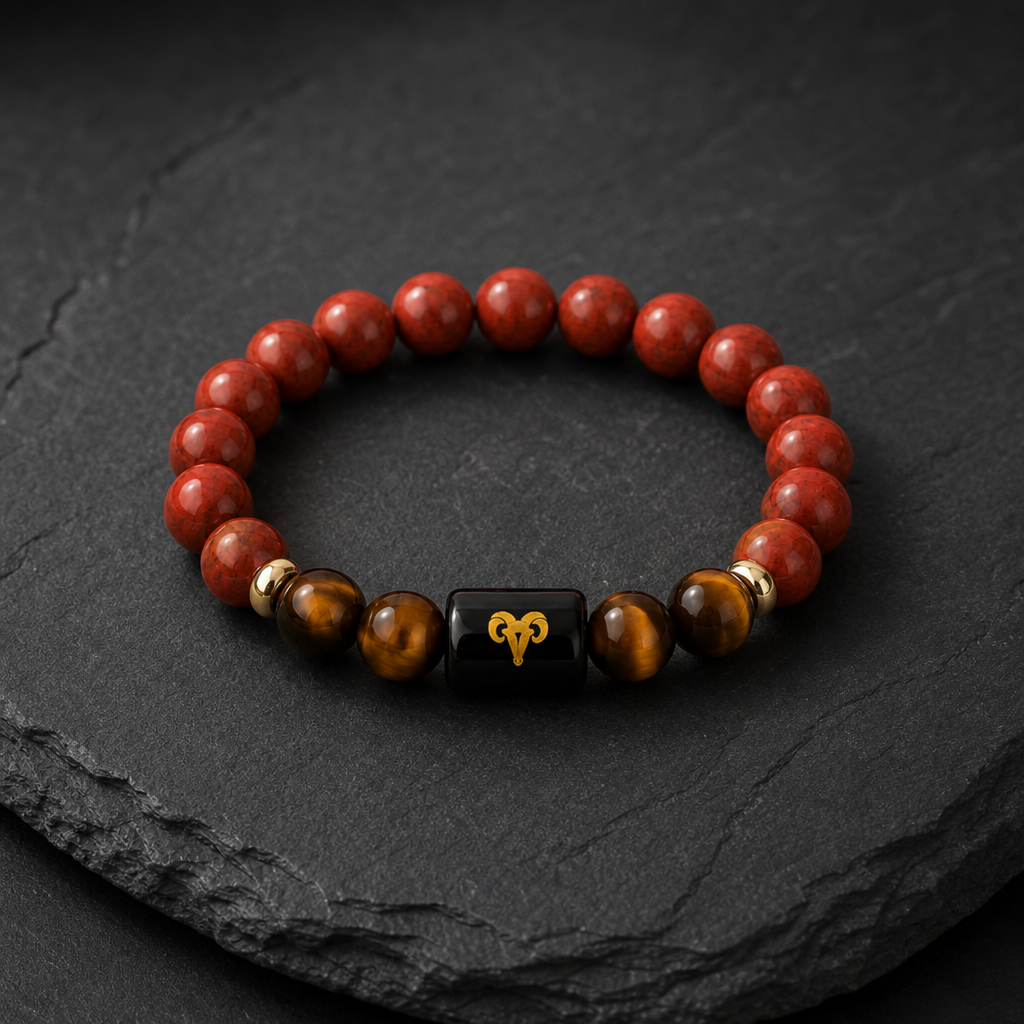 Aries Zodiac (Mesh Rashi) Bracelet | DOB: 21 Mar – 19 Apr