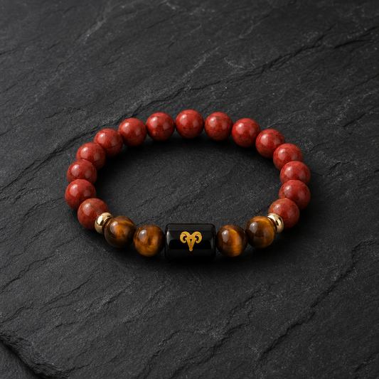 Aries Zodiac (Mesh Rashi) Bracelet | DOB: 21 Mar – 19 Apr