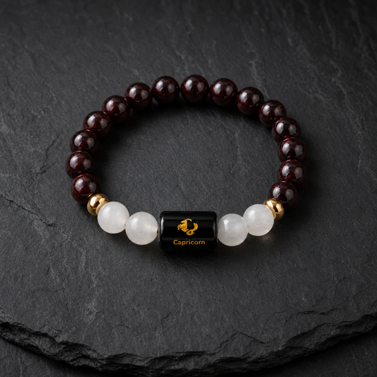 Capricorn Zodiac (Makar Rashi) Bracelet | DOB: 22 Dec – 19 Jan