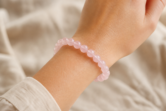 Rose Quartz Bracelet – Love, Compassion, and Emotional Healing