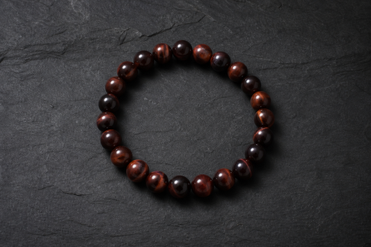 Red Tiger Eye Bracelet – Confidence, Passion, and Determination