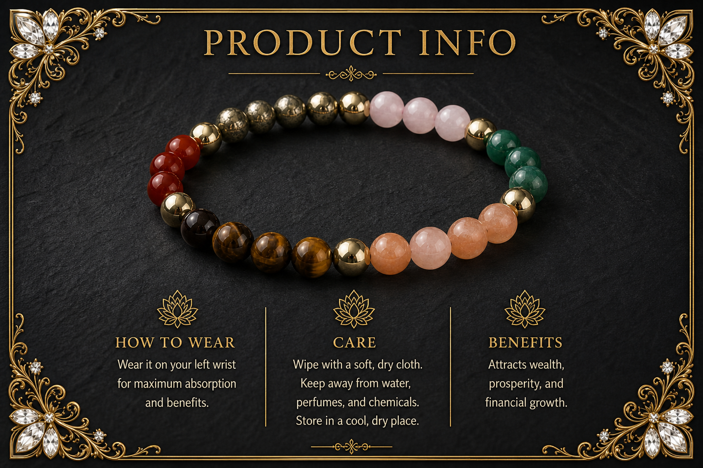 Dhan Vriddhi Bracelet – Wealth Growth, Prosperity, and Financial Stability