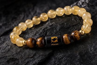 Pisces Zodiac (Meen Rashi) Bracelet | DOB: 19 Feb – 20 Mar