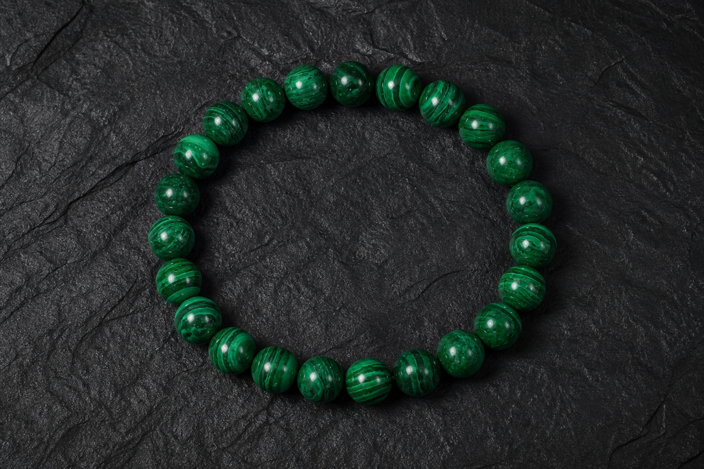 Malachite Bracelet – Transformation, Protection, and Growth