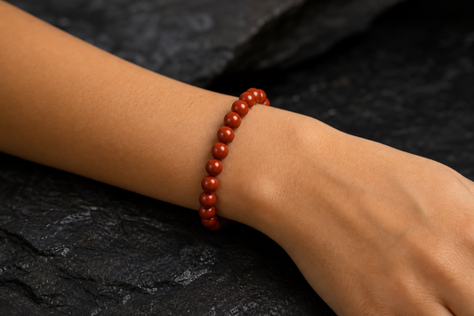 Red Jasper Bracelet – Stability, Endurance, and Strength