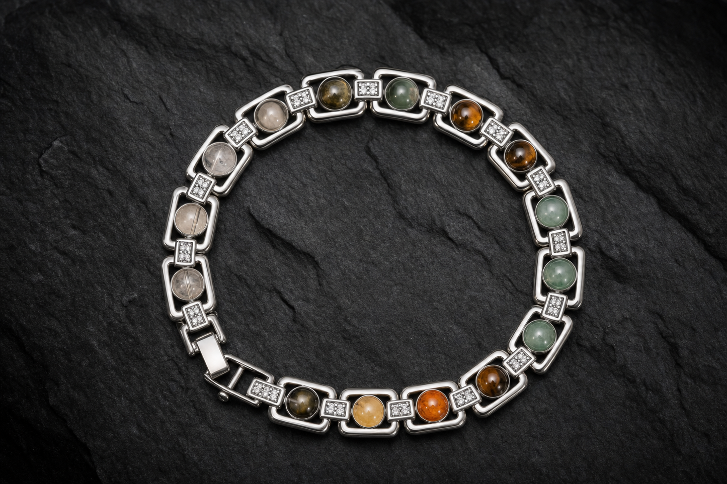 Metal Dhan Yog Bracelet (Silver) – Wealth, Prosperity, and Success