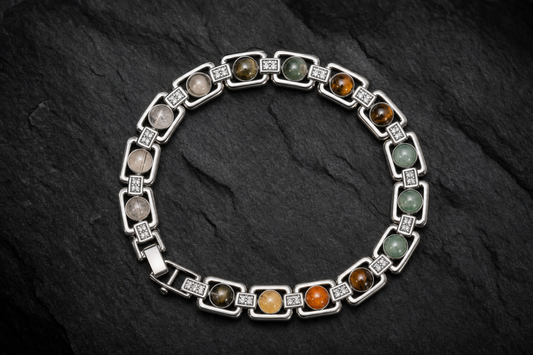 Metal Dhan Yog Bracelet (Silver) – Wealth, Prosperity, and Success