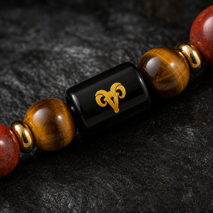 Aries Zodiac (Mesh Rashi) Bracelet | DOB: 21 Mar – 19 Apr