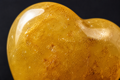 Yellow Aventurine Heart Shape Pendant