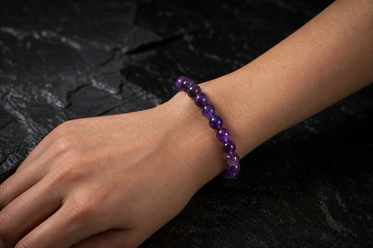Amethyst Bracelet – Peace, Intuition, and Spiritual Growth