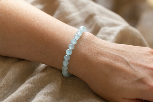 Aquamarine Bracelet – Courage, Calm Mind, and Emotional Healing
