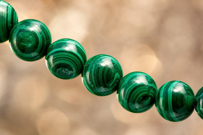 Malachite Bracelet – Transformation, Protection, and Emotional Healing