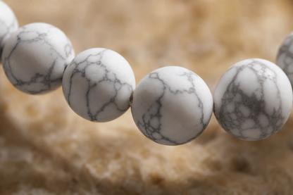 Howlite Bracelet – Patience, Calmness, and Better Sleep