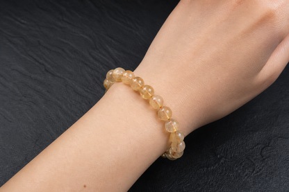 Citrine (Unheated) Bracelet – Abundance, Success, and Positivity
