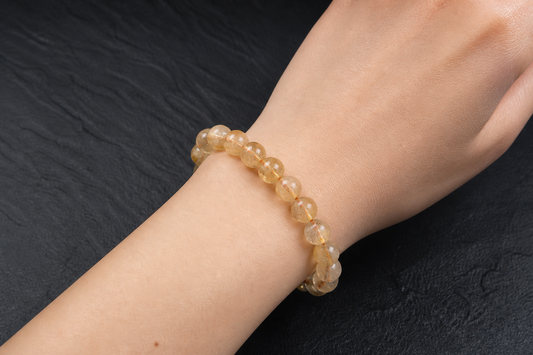 Citrine (Unheated) Bracelet – Abundance, Success, and Positivity