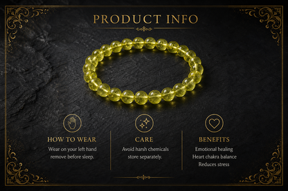 Peridot Bracelet – Abundance, Happiness, and Growth