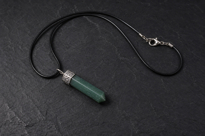 Green Aventurine Pencil Pendant