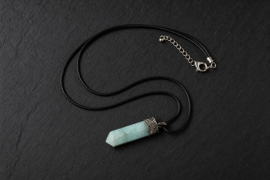 Amazonite Pencil Pendant