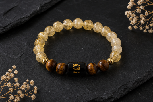 Pisces Zodiac (Meen Rashi) Bracelet | DOB: 19 Feb – 20 Mar