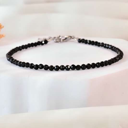 Black Tourmaline Protection Anklet â Protection & Grounding