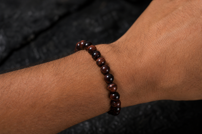 Red Tiger Eye Bracelet – Confidence, Passion, and Determination