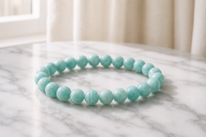 Amazonite Bracelet – Calmness, Communication, and Balance