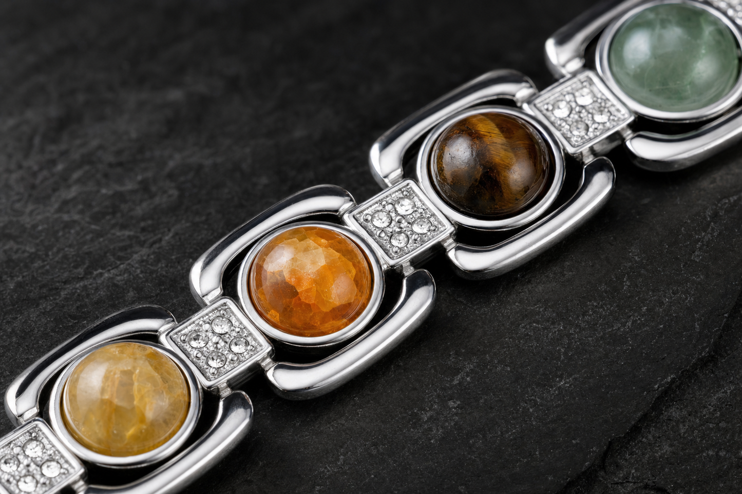 Metal Dhan Yog Bracelet (Silver) – Wealth, Prosperity, and Success
