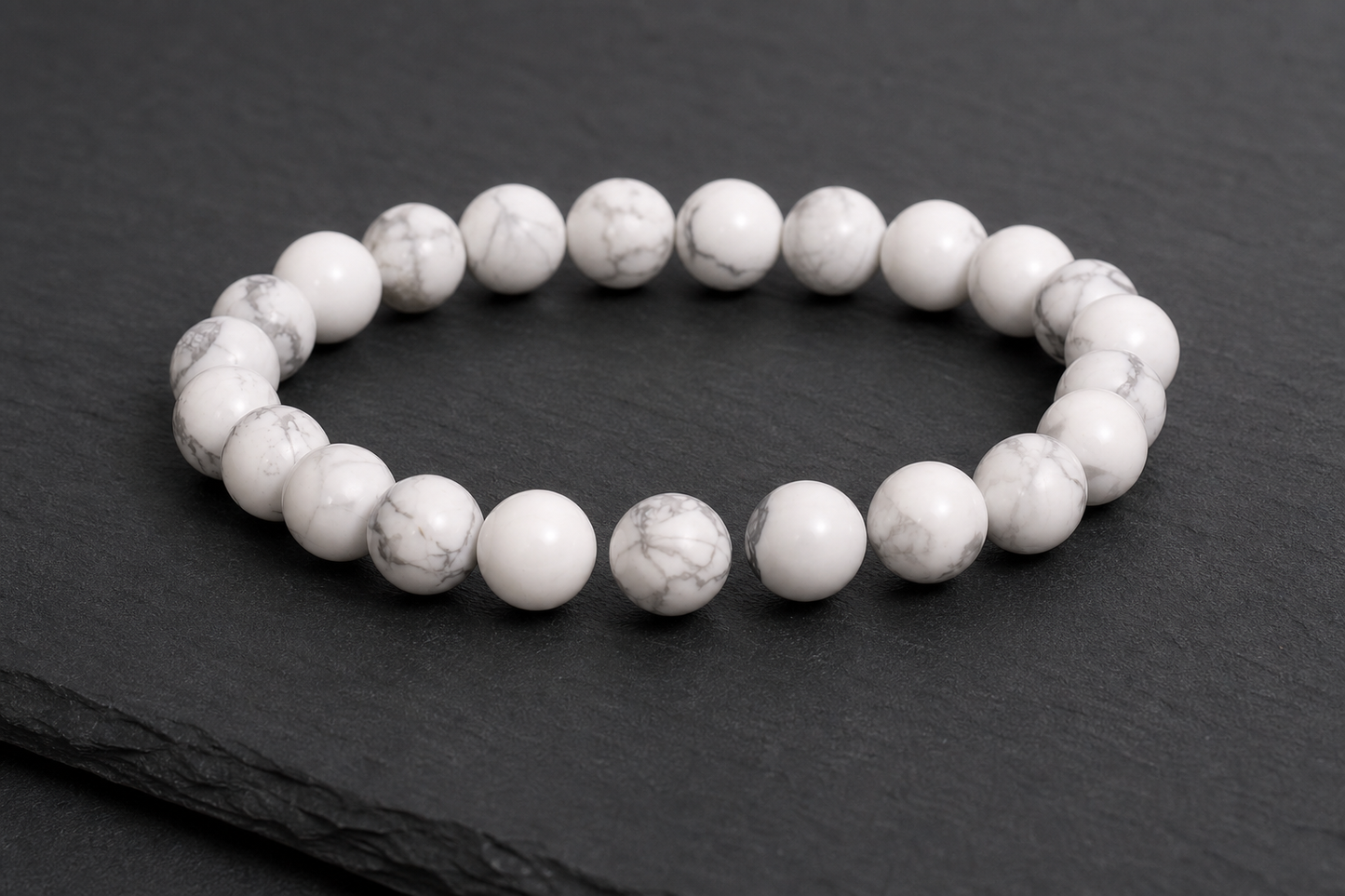 Howlite Bracelet – Calmness, Patience, and Stress Relief