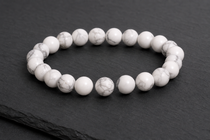 Howlite Bracelet – Calmness, Patience, and Stress Relief