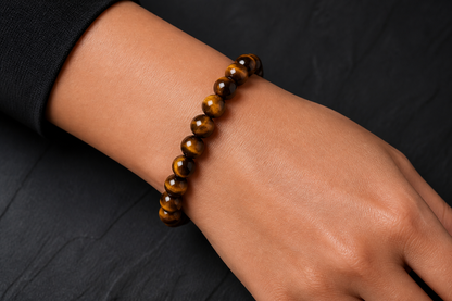 Tiger’s Eye Bracelet – Confidence, Focus, and Success