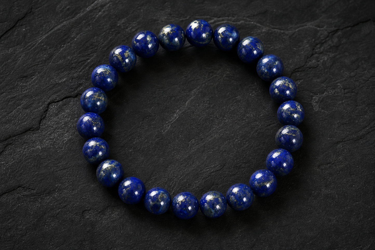 Lapis Lazuli (Heated) Bracelet – Wisdom, Communication, and Confidence