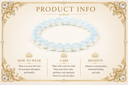 Opalite Bracelet – Serenity, Positivity, and Emotional Strength