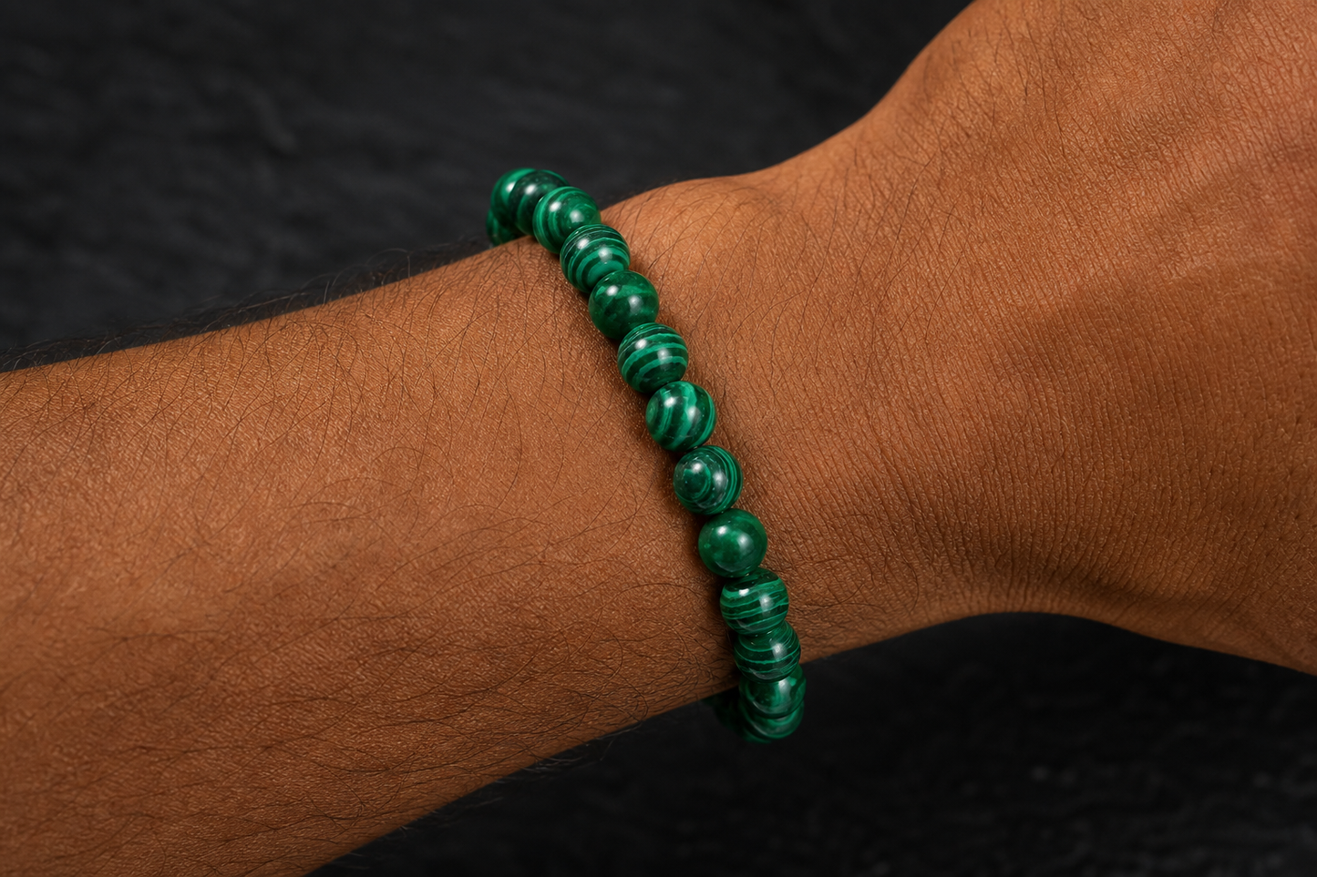 Malachite Bracelet – Transformation, Protection, and Growth
