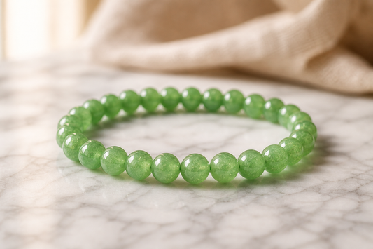 Green Aventurine Bracelet – Luck, Growth, and Prosperity