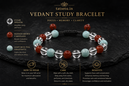 Vedant Bracelet (Study) – Focus, Memory, and Academic Success