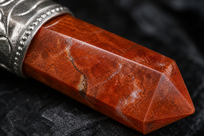 Red Jasper Pencil Pendant