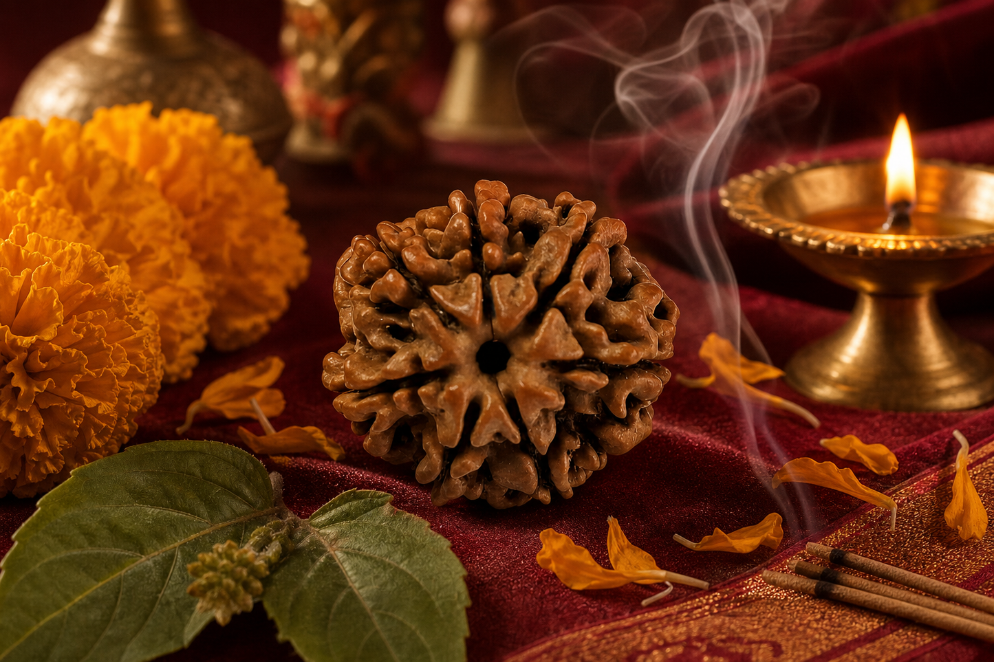 Nepal Origin 7 Mukhi Rudraksha