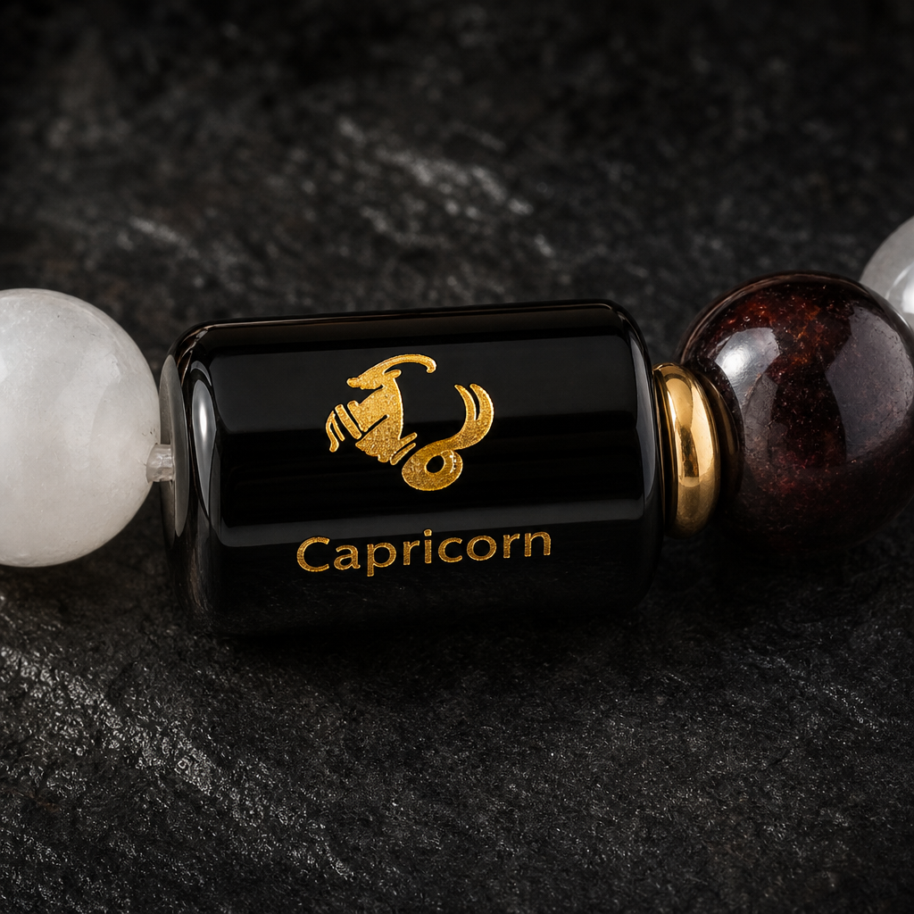 Capricorn Zodiac (Makar Rashi) Bracelet | DOB: 22 Dec – 19 Jan