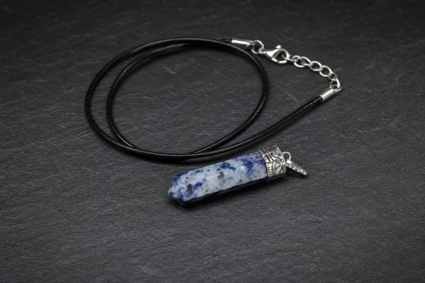 Sodalite Pencil Pendant