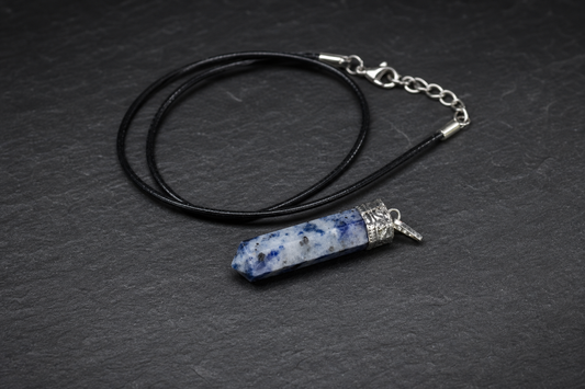 Sodalite Pencil Pendant