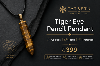 Tiger Eye Pencil Pendant