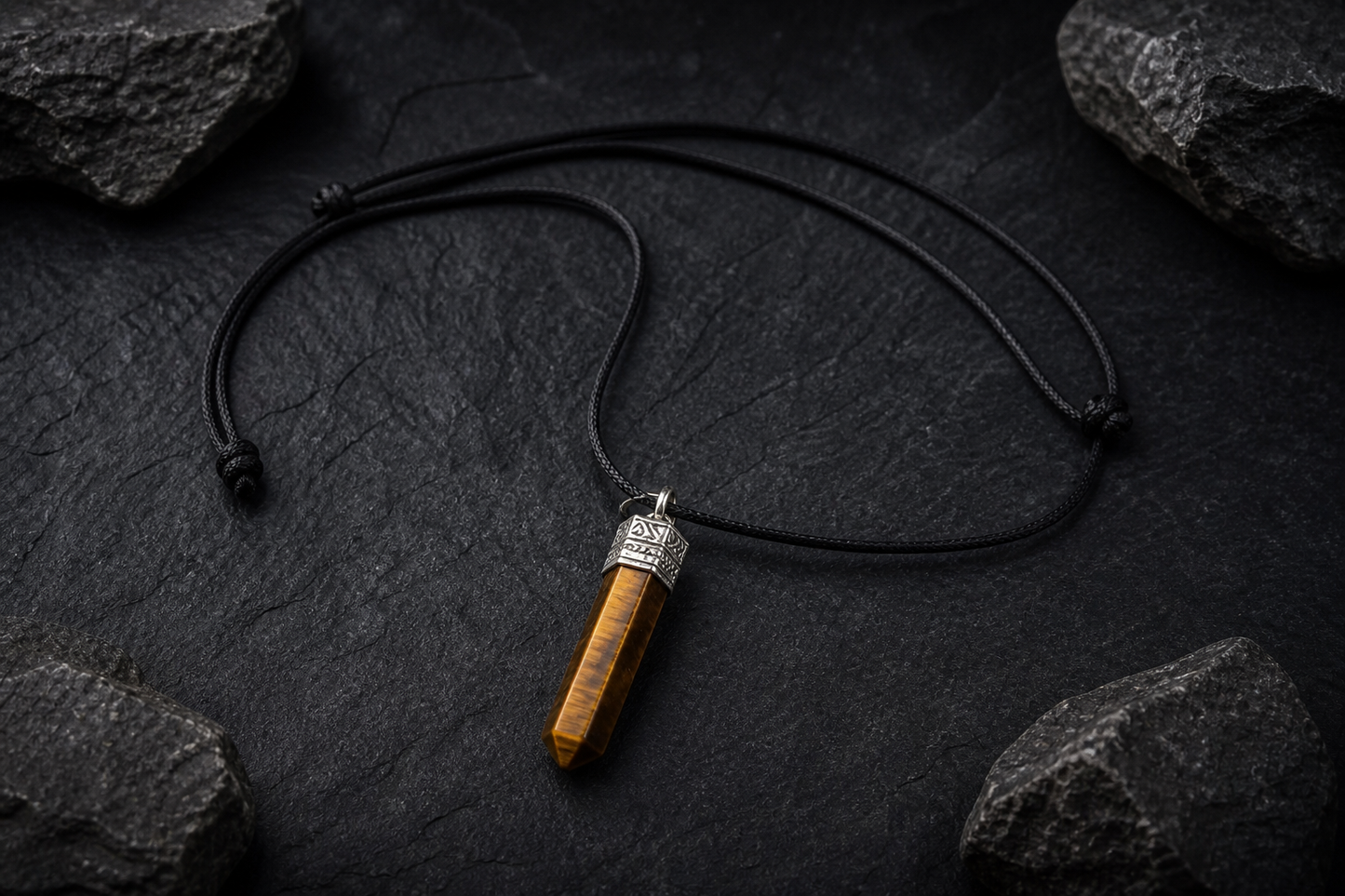 Tiger Eye Pencil Pendant