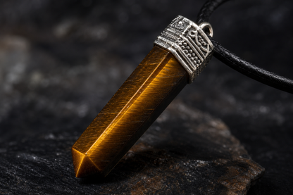Tiger Eye Pencil Pendant