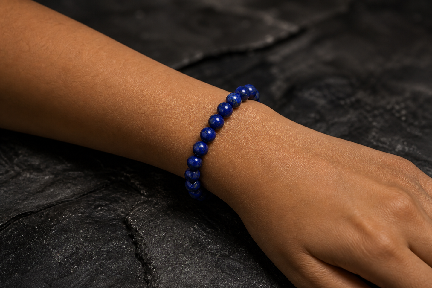 Lapis Lazuli (Heated) Bracelet – Wisdom, Communication, and Confidence