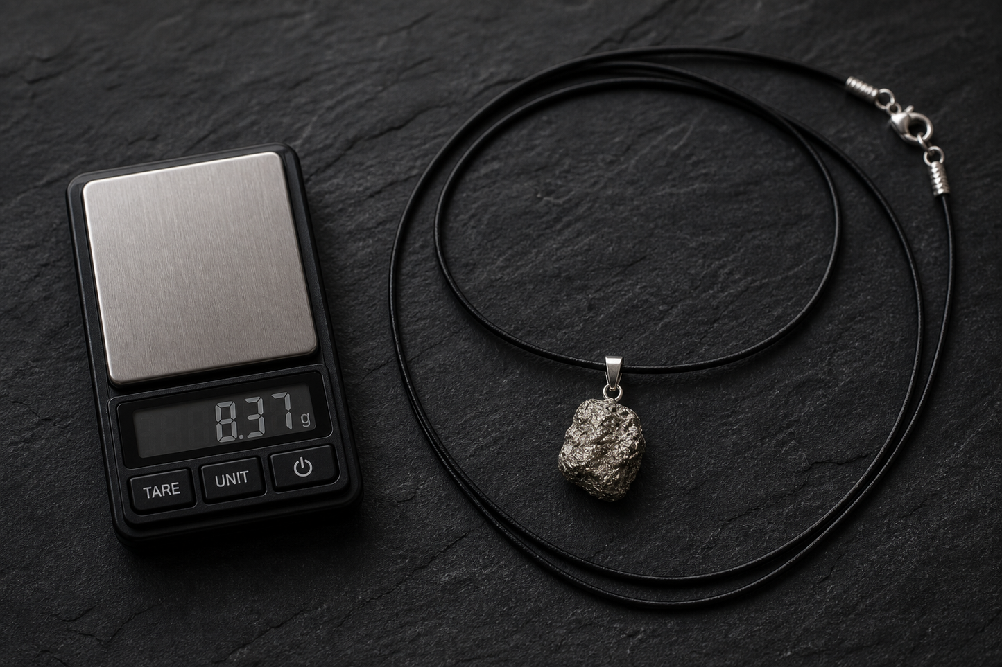 Raw Pyrite Pendant