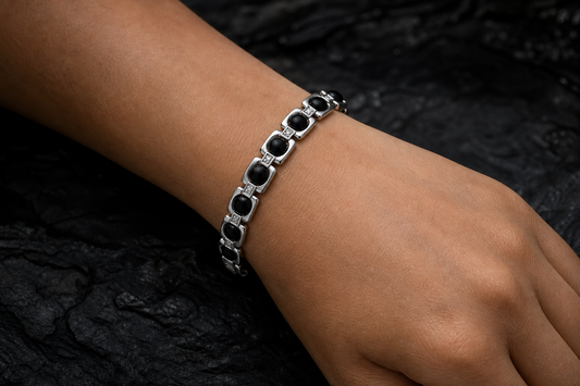 Metal Karungali Bracelet – Protection, Strength, and Positive Energy
