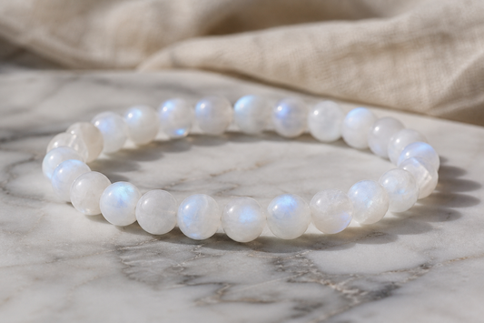 Moonstone Bracelet – Emotional Balance, Feminine Energy, and Intuition
