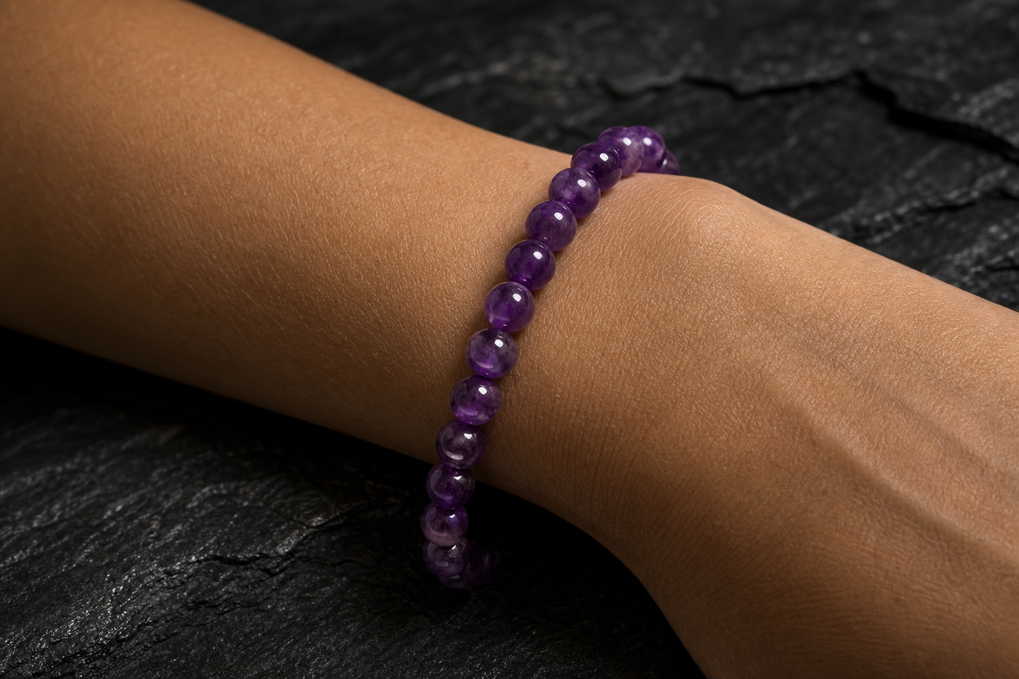 Amethyst Bracelet – Peace, Intuition, and Spiritual Growth