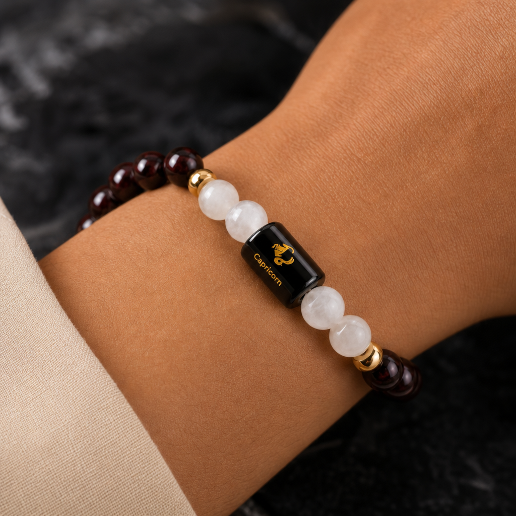 Capricorn Zodiac (Makar Rashi) Bracelet | DOB: 22 Dec – 19 Jan